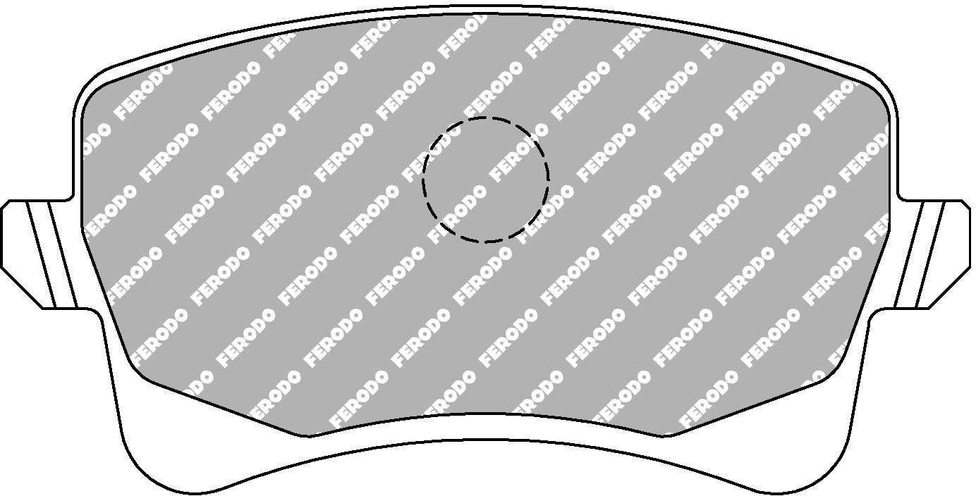 Pastillas de freno traseras Ferodo Racing - Audi RS4/RS5 B8