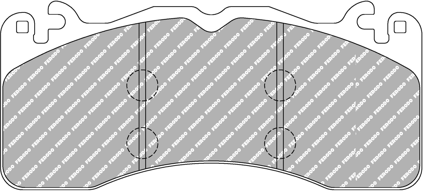 Ferodo Racing Front Brake Pads - Mercedes C63 W205