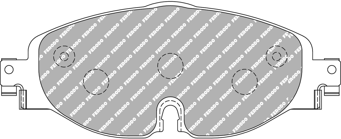 Ferodo Racing Front Brake Pads - VW Golf GTI Mk7