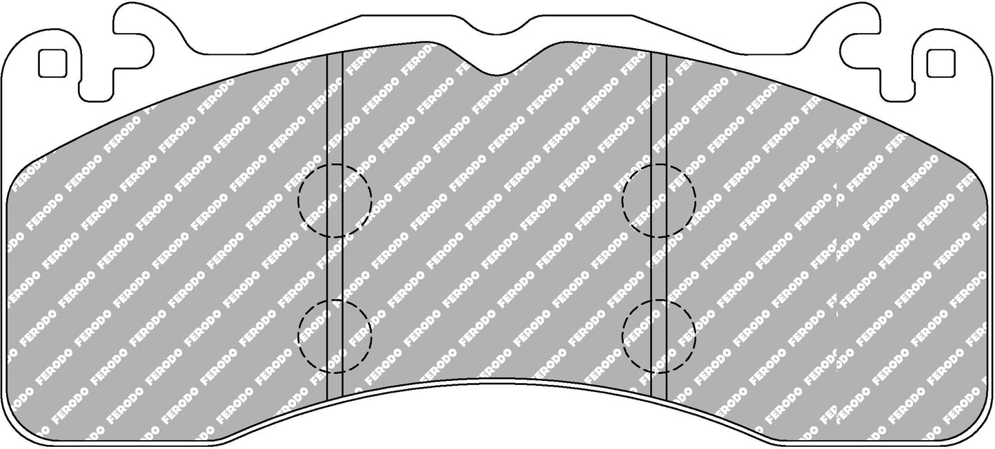 Ferodo Racing Front Brake Pads - Mercedes AMG GT