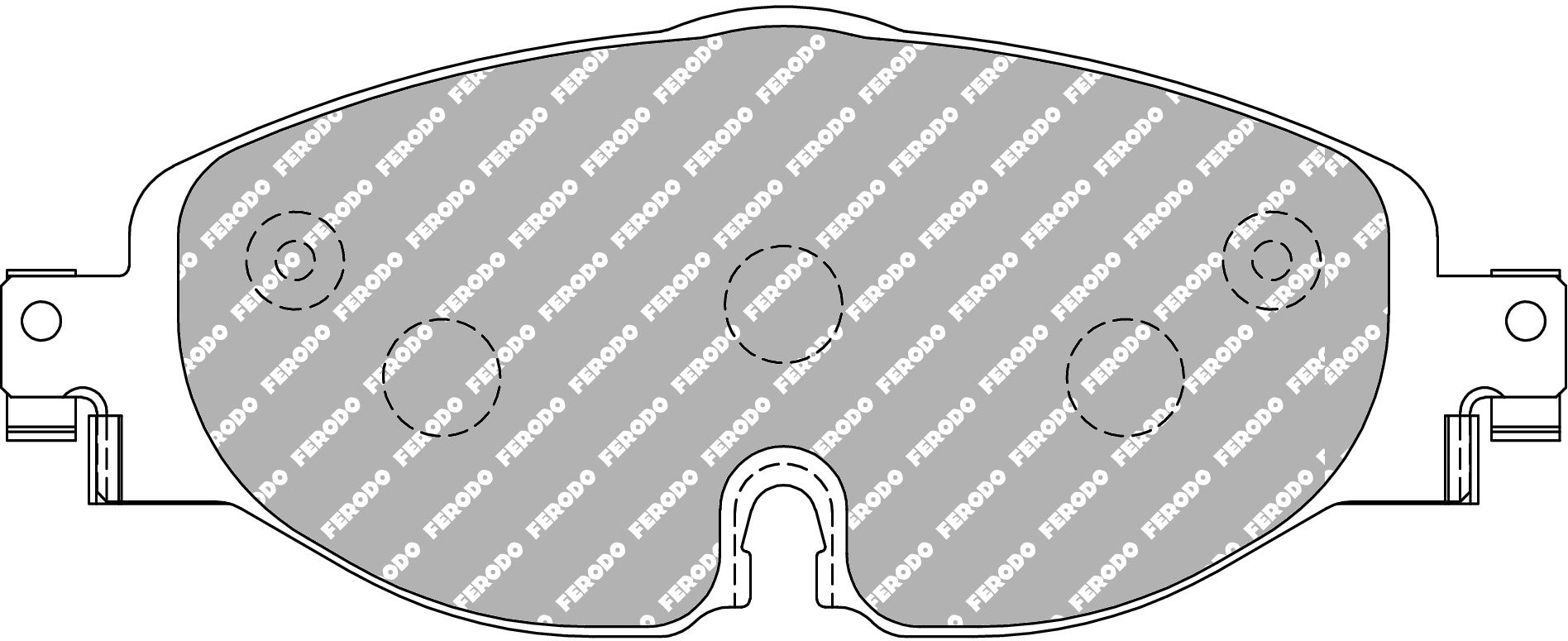 Plaquettes de frein avant Ferodo Racing – VW T-Roc R