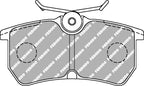 Plaquettes de frein arrière Ferodo Racing – Ford Fiesta ST Mk7