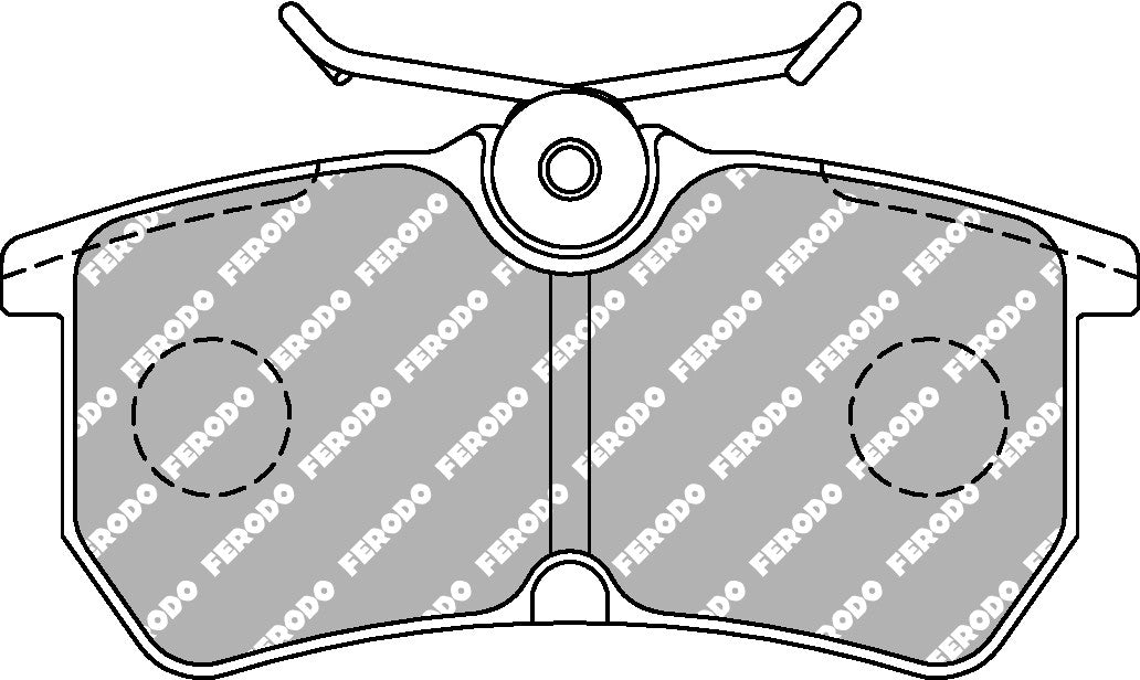 Ferodo Racing Rear Brake Pads - Ford Fiesta ST Mk7