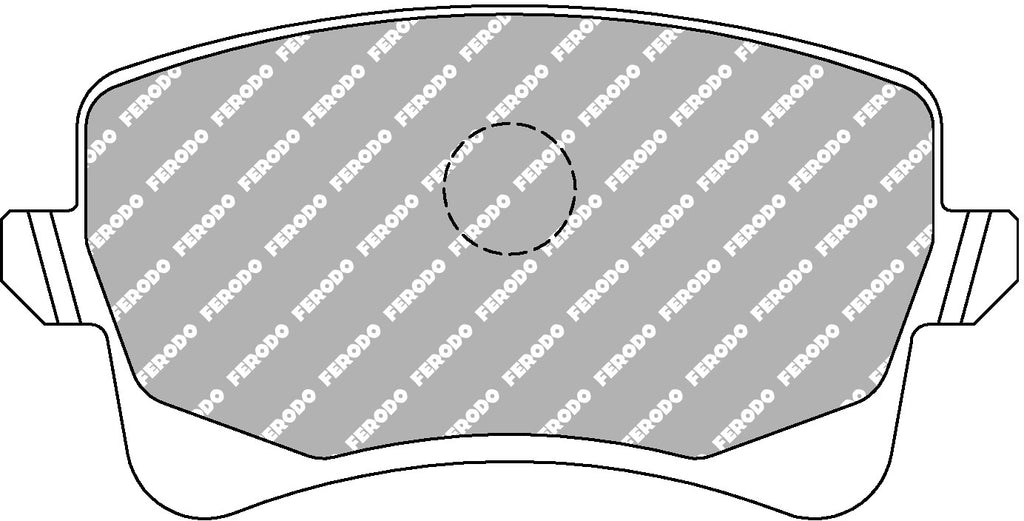 Pastillas de freno traseras Ferodo Racing - Audi S4/S5 B8