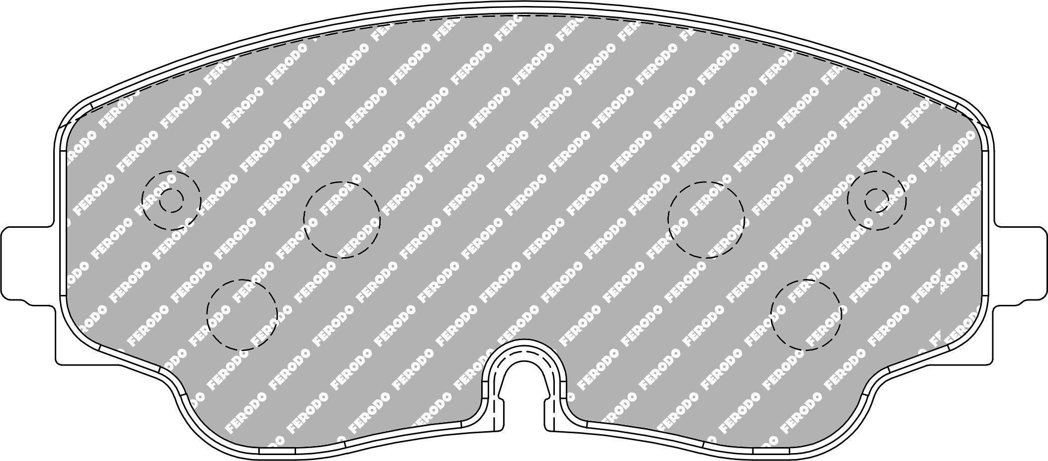 Ferodo Racing Front Brake Pads - VW Golf GTI Mk8