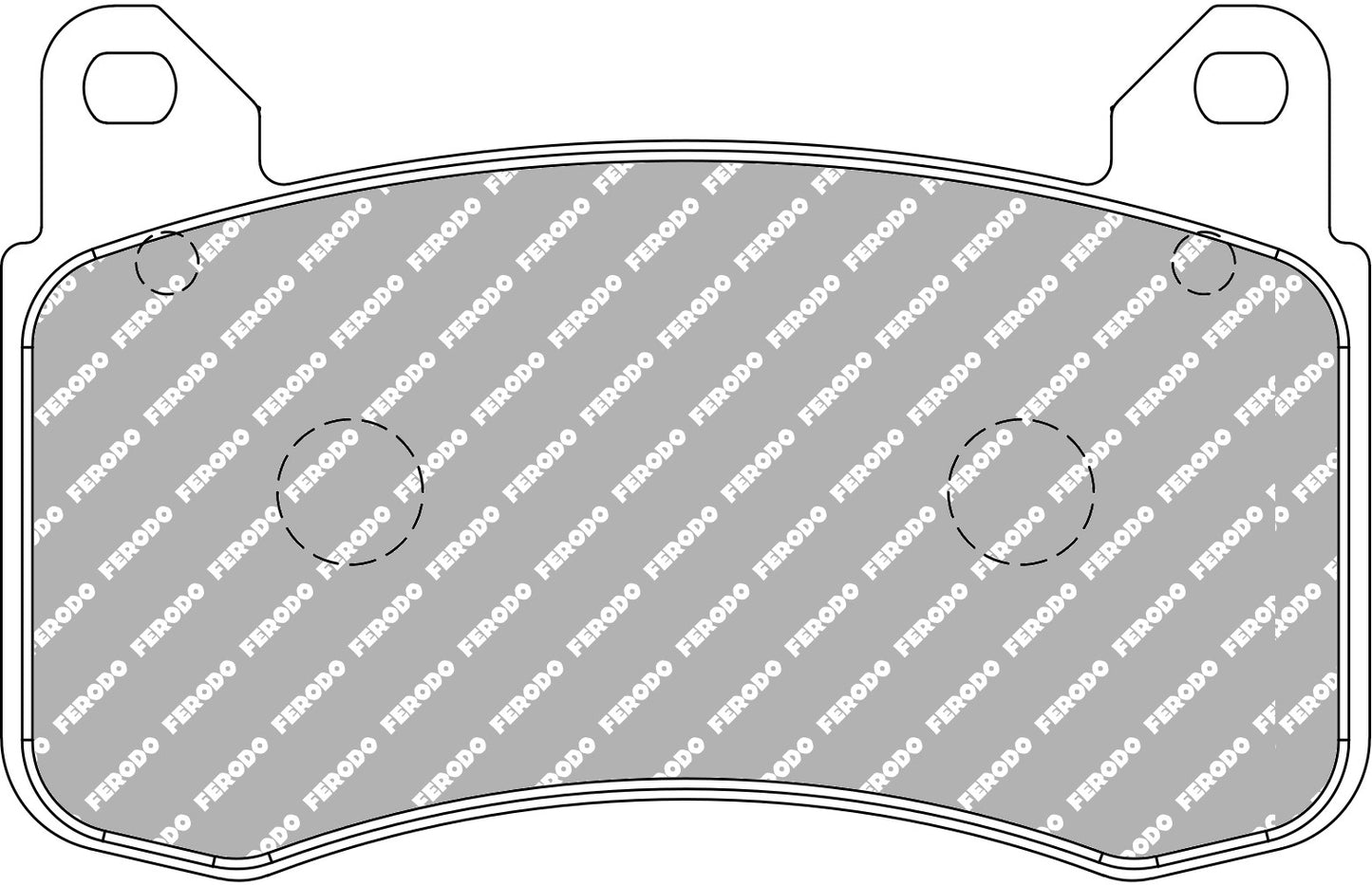 Ferodo Racing Front Brake Pads - Tesla Model 3