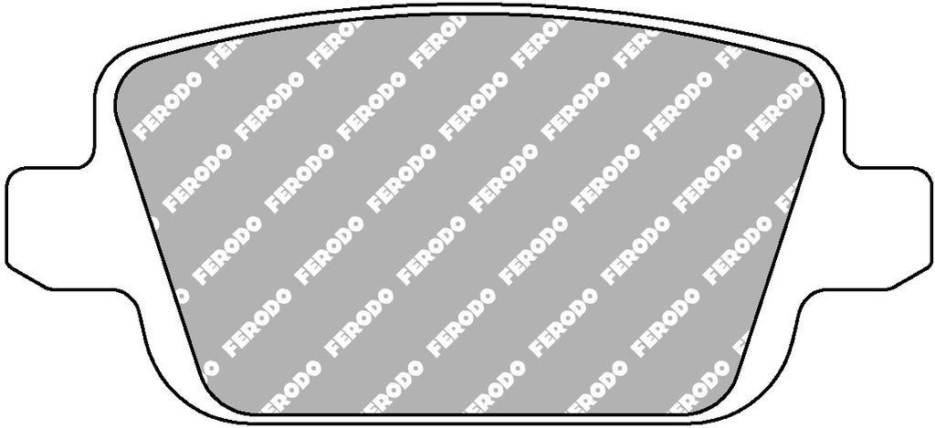 Ferodo Racing Rear Brake Pads - Ford Focus RS Mk2