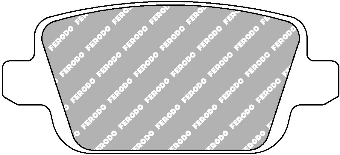 Ferodo Racing Rear Brake Pads - Ford Focus RS Mk2