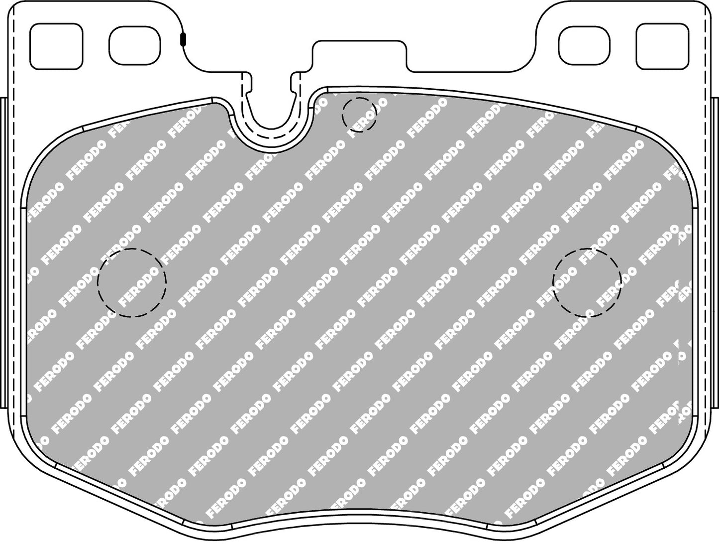 Ferodo Racing Front Brake Pads - Toyota GR Supra