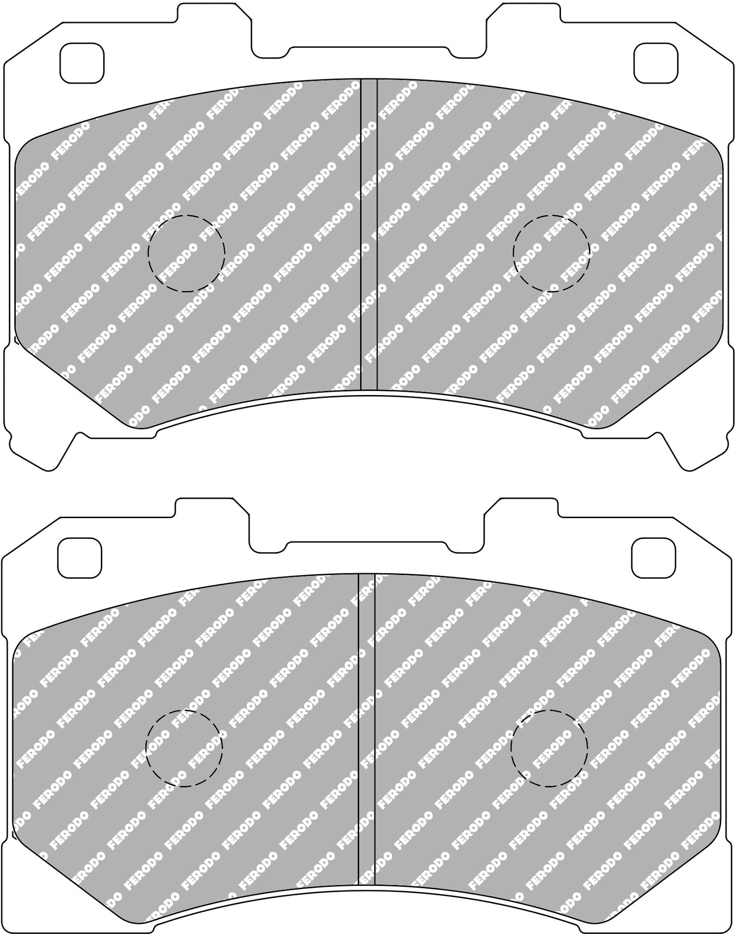 Ferodo Racing Front Brake Pads - Toyota GR Yaris