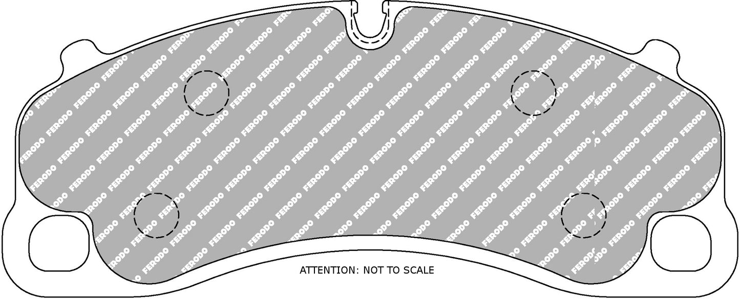 Ferodo Racing Front Brake Pads - Porsche Boxster/Cayman GTS 4.0 718