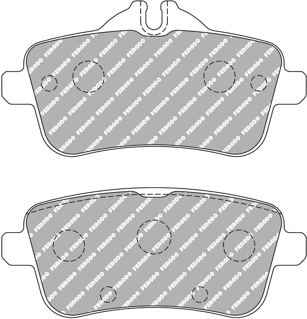 Ferodo Racing Rear Brake Pads - Mercedes A45 W176 and CLA45 C117