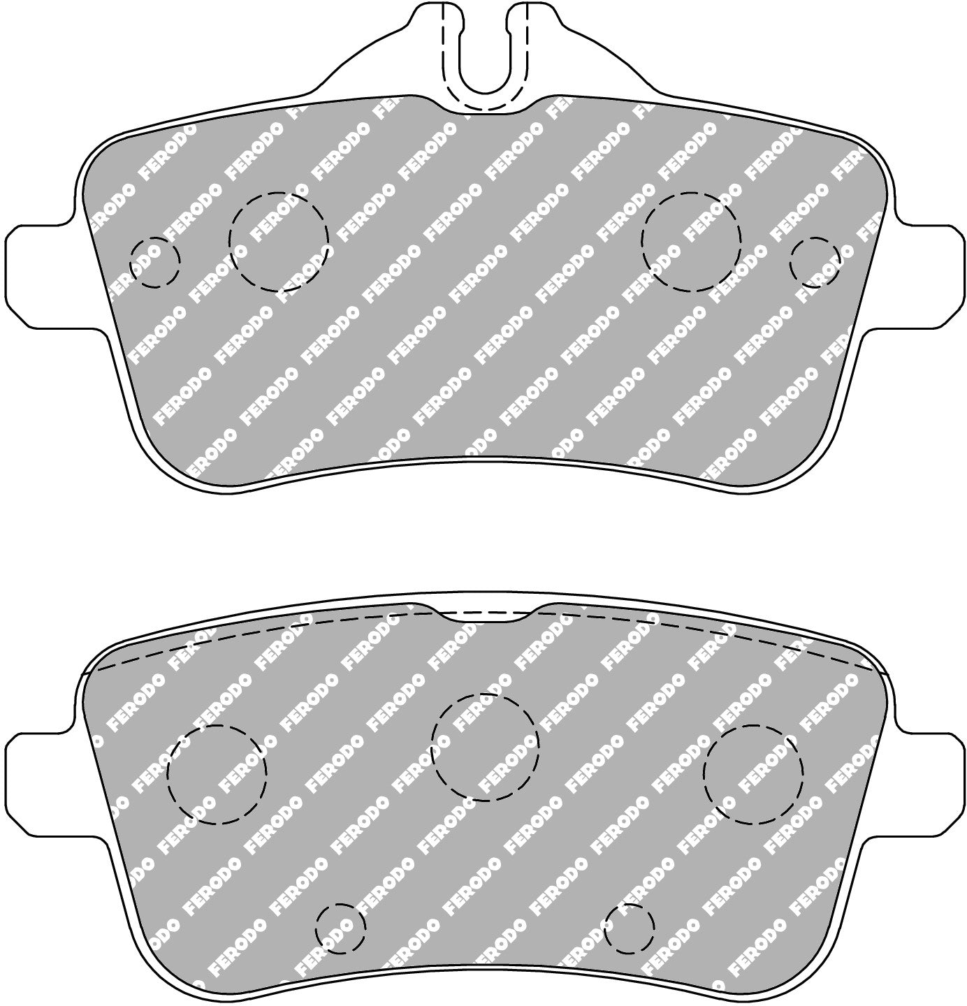 Pastillas de freno traseras Ferodo Racing - Mercedes A45 W176 y CLA45 C117