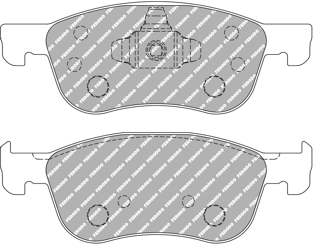 Ferodo Racing Front Brake Pads - Ford Fiesta ST Mk8