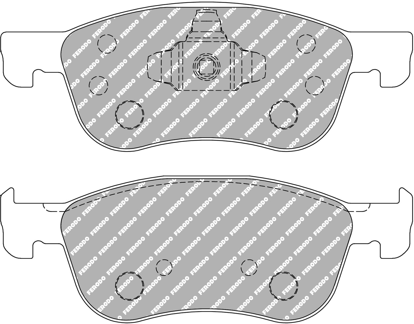 Ferodo Racing Front Brake Pads - Ford Fiesta ST Mk8