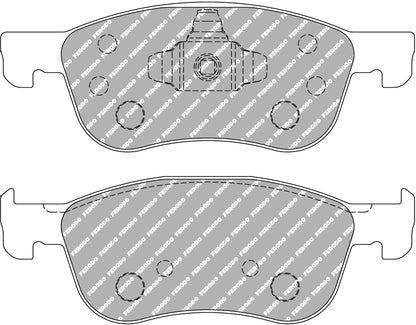 Ferodo Racing Front Brake Pads - Ford Fiesta ST Mk8