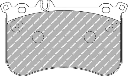 Ferodo Racing Front Brake Pads - Mercedes A45 W176 and CLA45 C117