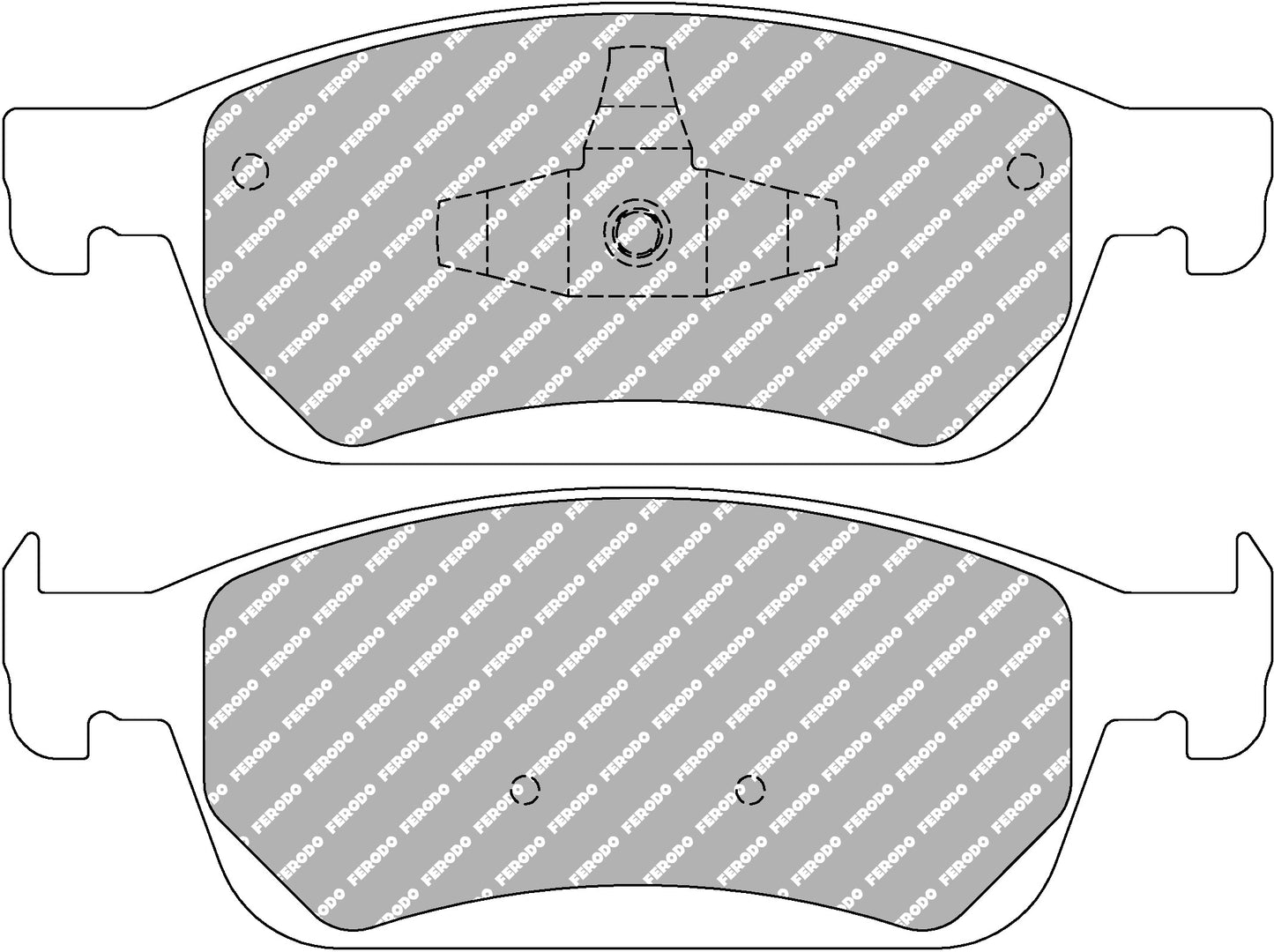 Ferodo Racing Front Brake Pads - Ford Focus ST Mk3