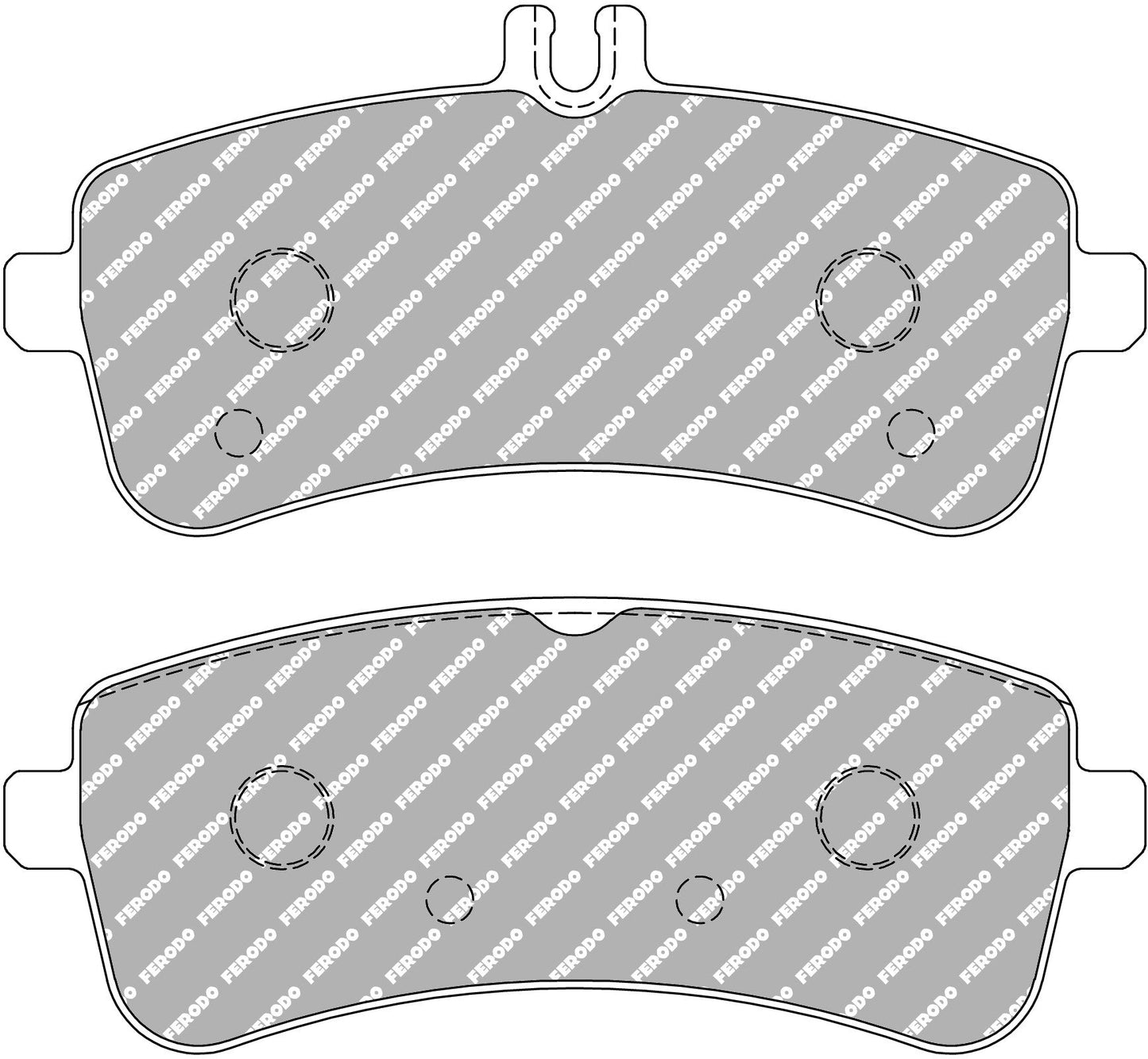 Ferodo Racing Rear Brake Pads - Mercedes AMG GT