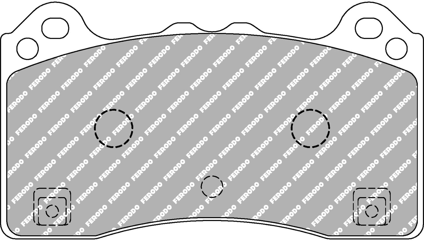 Ferodo Racing Front Brake Pads - Ford Focus RS Mk3