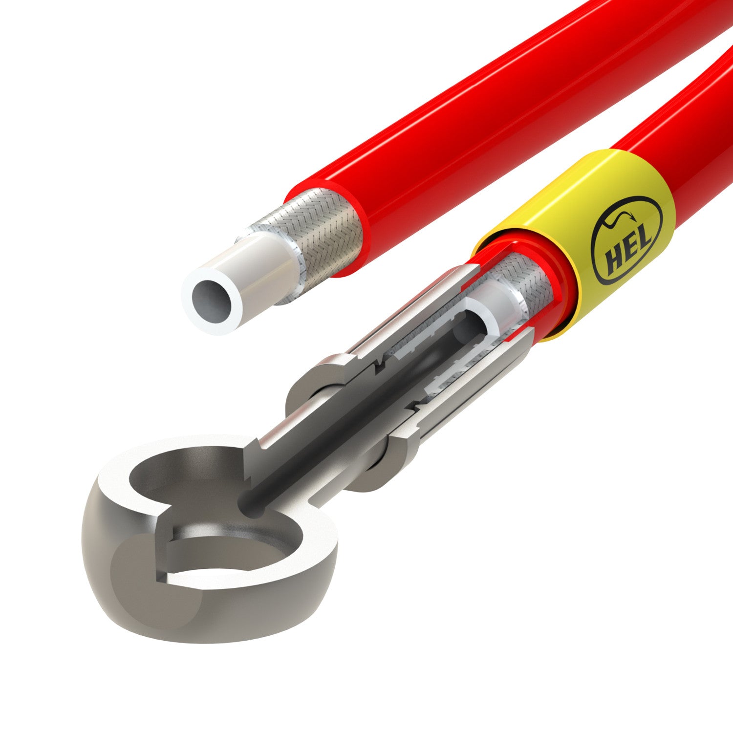 HEL Stainless Steel Braided Brake Lines - Audi R8 Gen 1 07-15 (AUD-4-352)