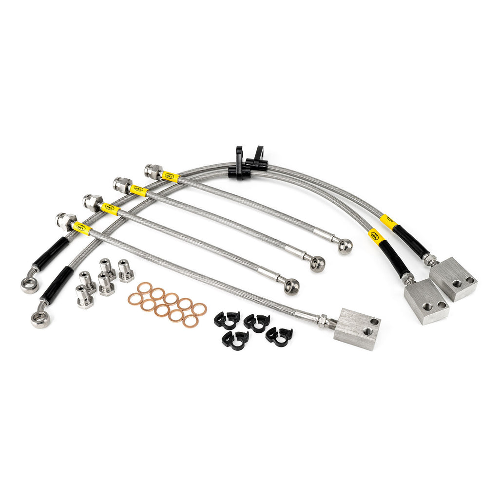 HEL Stainless Steel Braided Brake Lines - Honda Civic Type R FK2 15-17 (HON-6-136)