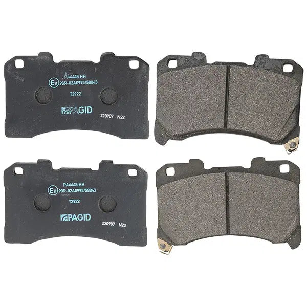 Pagid OE Replacement Front Brake Pads - Toyota GR Yaris + Corolla