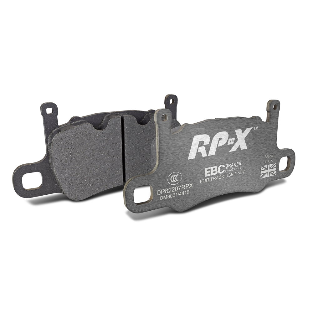 EBC Racing RP-X Porsche Boxster Spyder/Cayman GT4 981 Rear Performance Brake Pads DP82207RPX