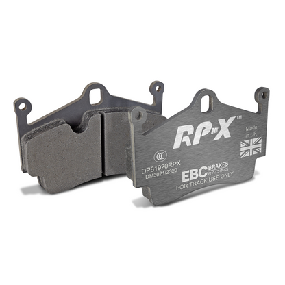 EBC Racing RP-X Porsche Boxster/Cayman S/GTS 981 Rear Performance Brake Pads DP81920RPX