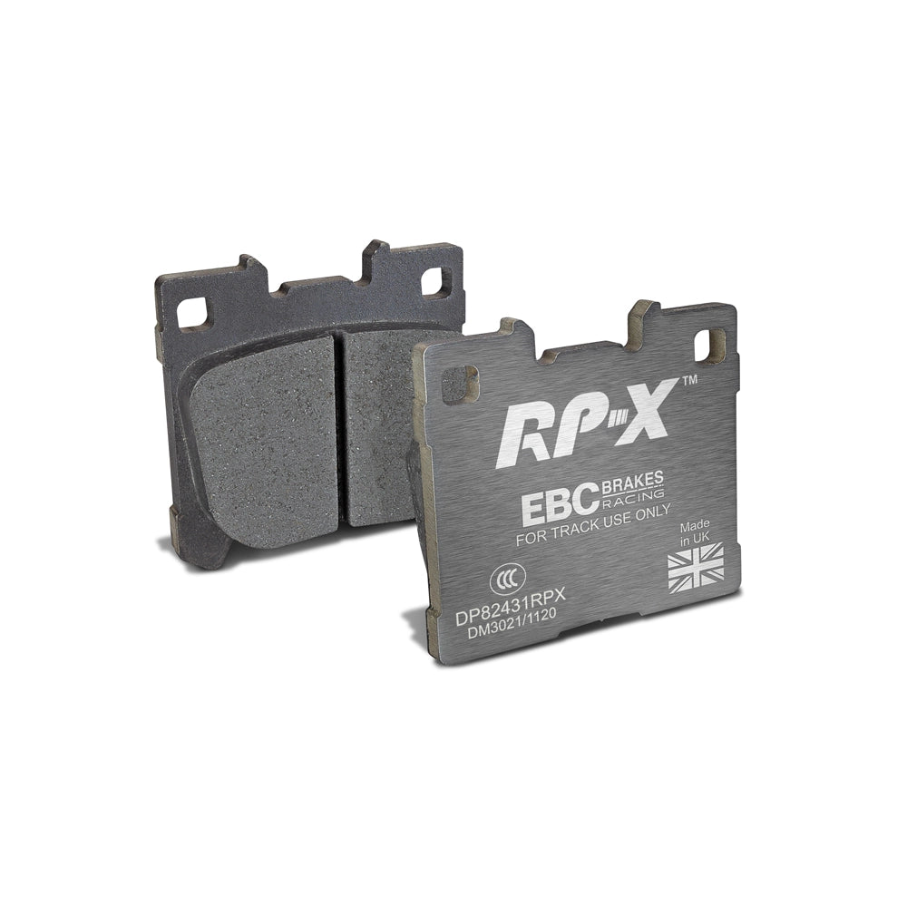 Pastillas de freno traseras de alto rendimiento EBC Racing RP-X para Toyota GR Yaris + Corolla DP82431RPX
