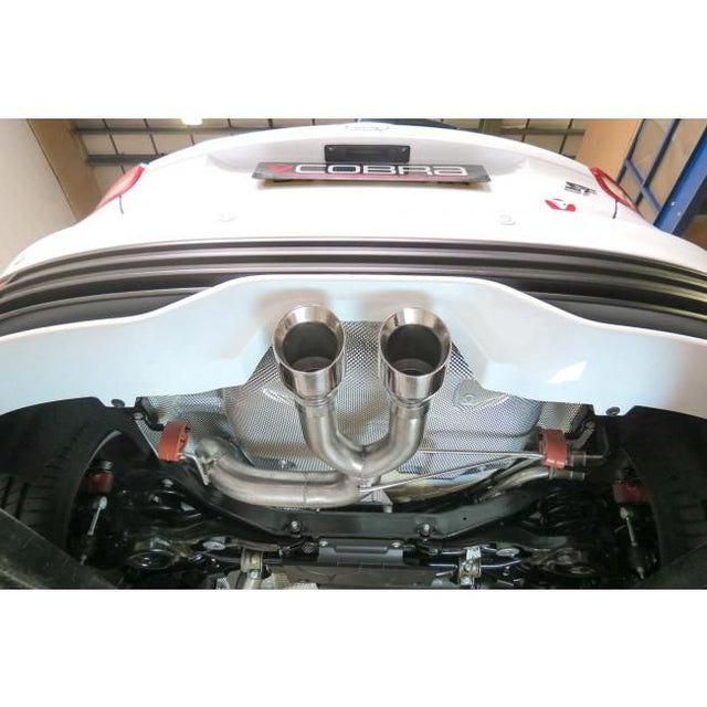 Cobra Sport Ford Focus ST 250 (Mk3) Venom Box Delete Cat Back Performance Exhaust