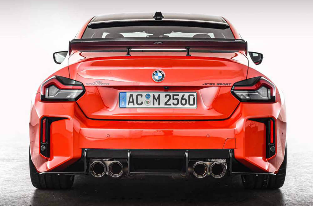 AC Schnitzer Rear Silencer Exhaust System - BMW M2 G87
