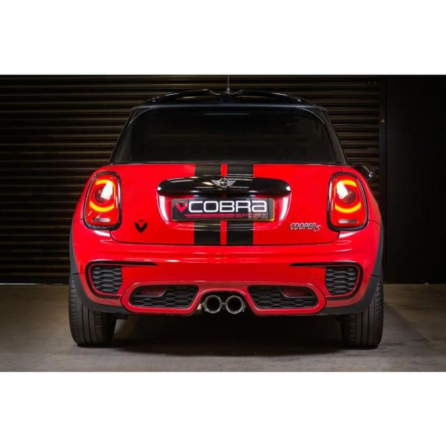 Cobra Sport Mini (Mk3) Cooper S / JCW (F56) 3" Valved Cat Back Performance Exhaust