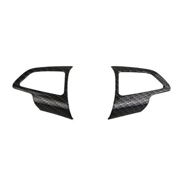 CEUK Ford Focus ST/RS MK3.5 - Carbon Fibre Steering Wheel Trim Surrounds (Facelift Only)