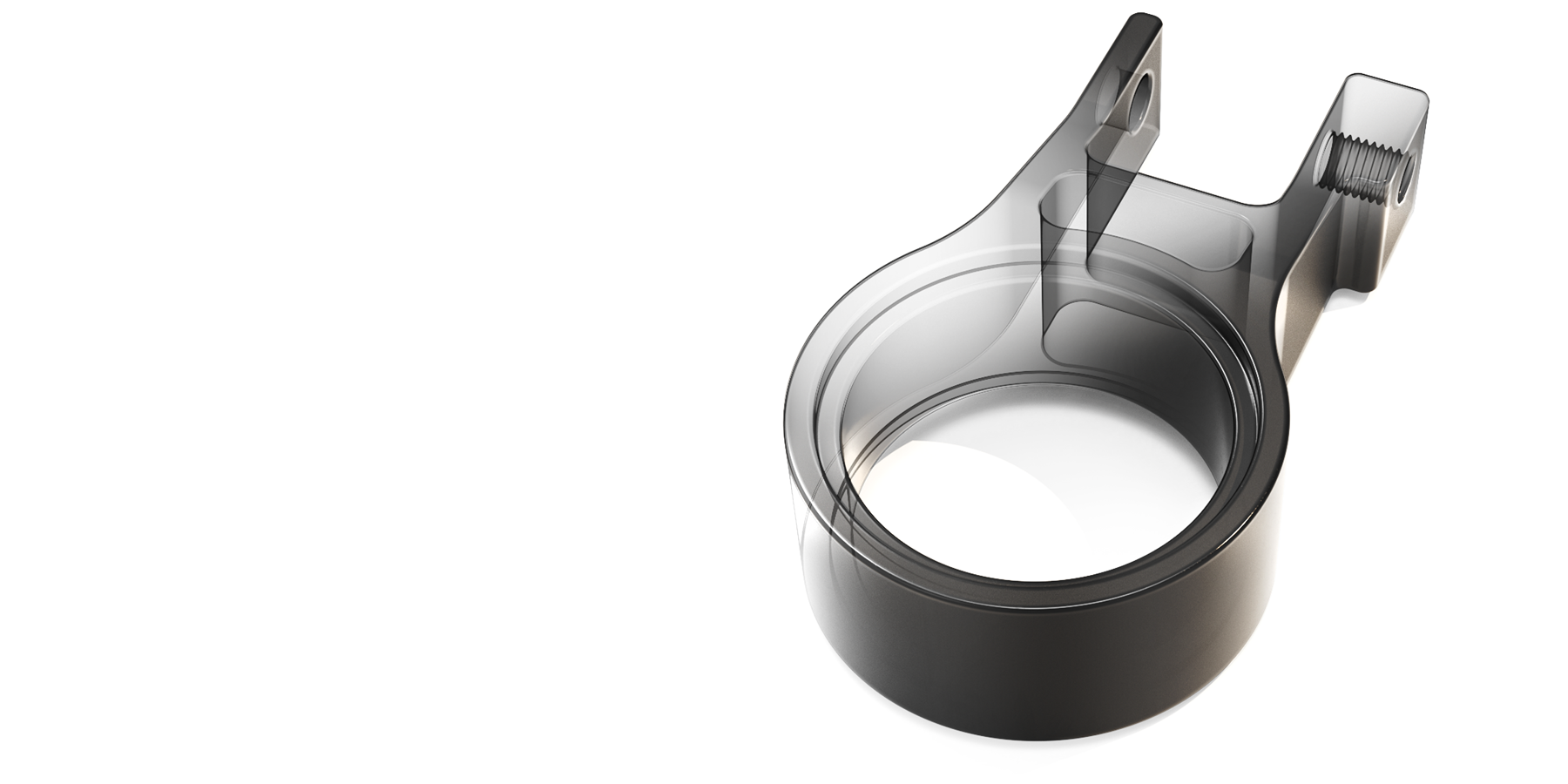 ZERONINE Design Lower Pitch Control Mount - Ford Focus ST/RS Mk2/Mk3