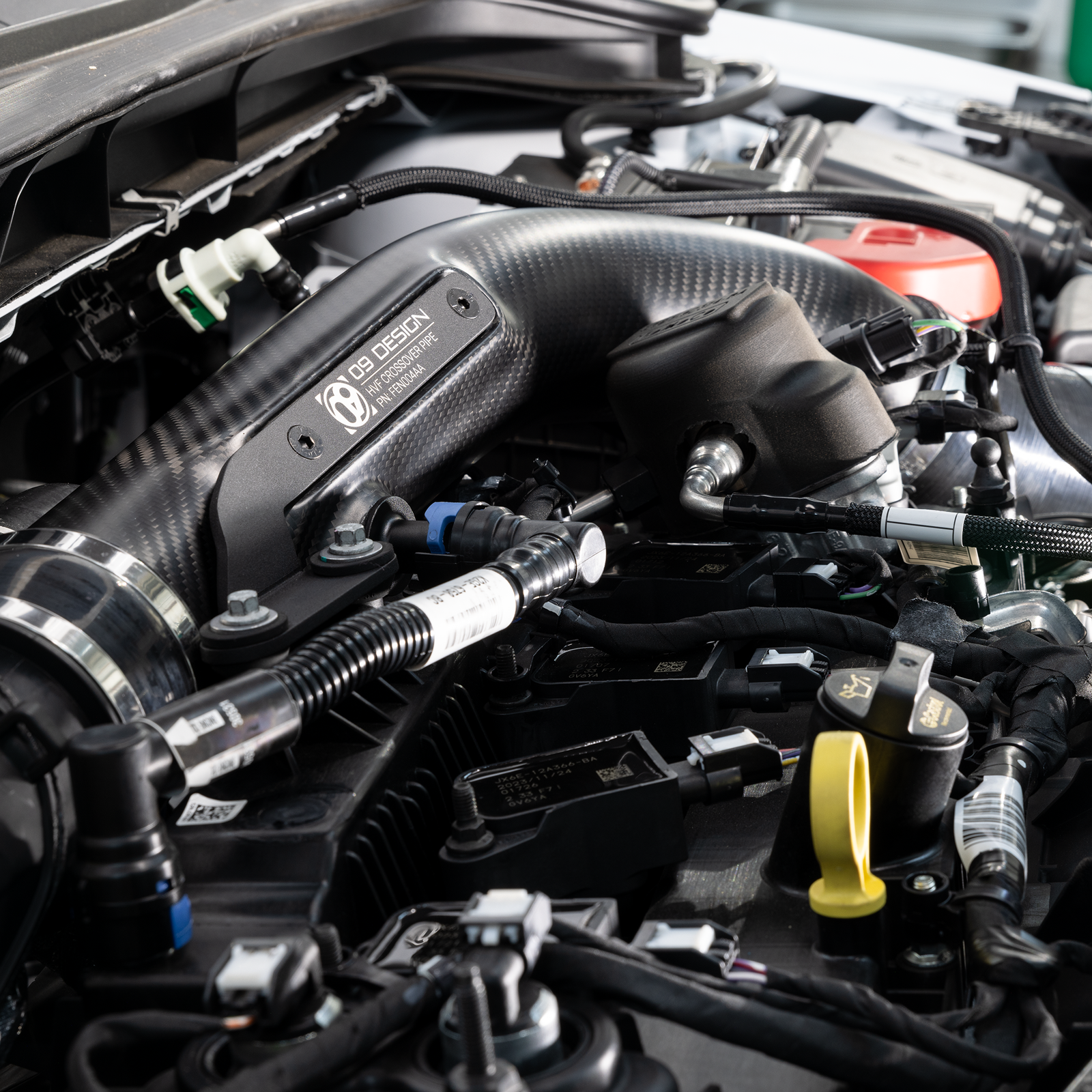 ZERONINE Design HVF Carbon Crossover Pipe Kit - Ford Focus ST Mk4