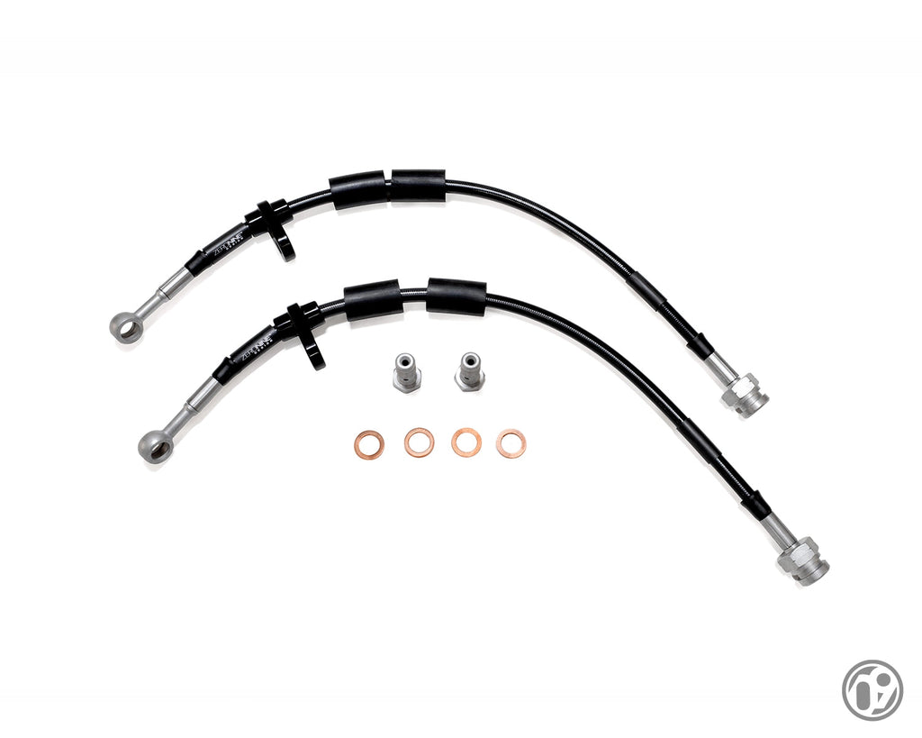 ZERONINE Design Braided Brake Line Kit Front - Ford Fiesta ST Mk8