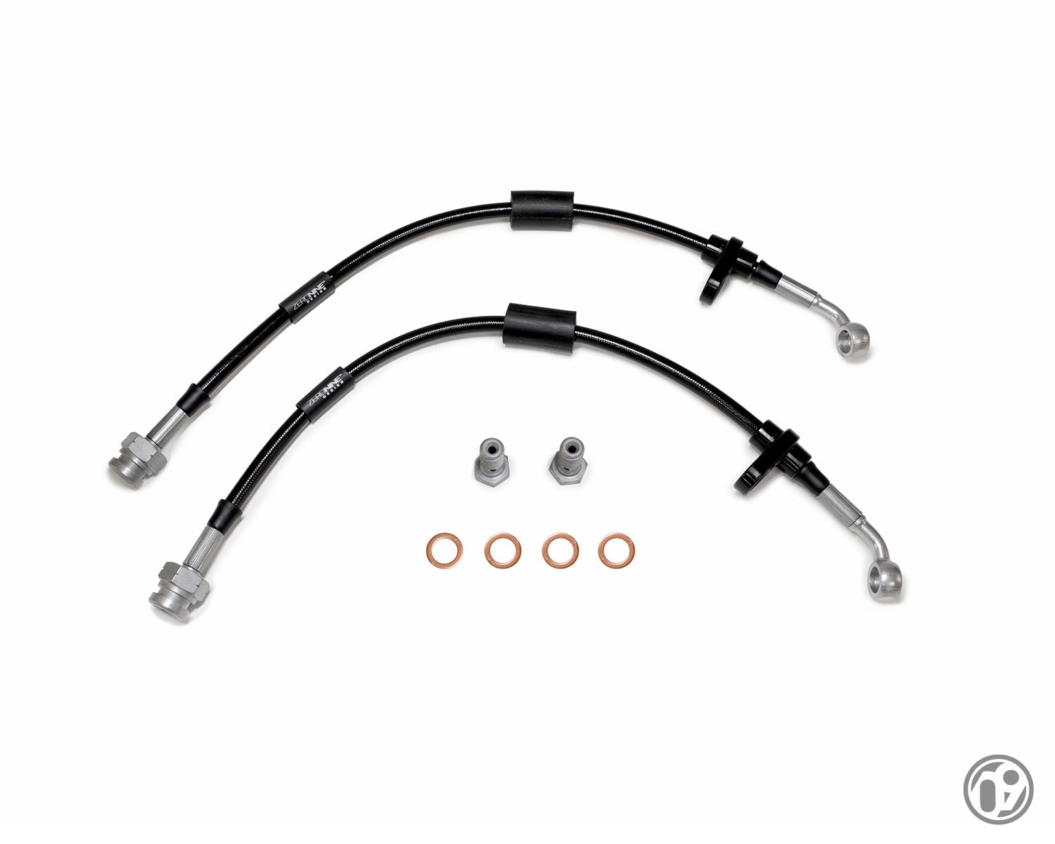 ZERONINE Design Braided Brake Line Kit Rear - Ford Fiesta ST Mk8