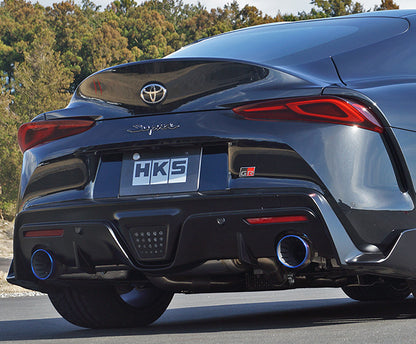 HKS Super Turbo Muffler Exhaust System - Toyota GR Supra