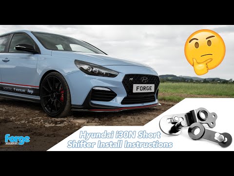 Forge Motorsport Short and Side Shifter for Hyundai i30N and Elantra N