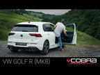 Escape deportivo Cobra VW Golf R (Mk8) 2.0 TSI (21&gt;) Race GPF Back Performance