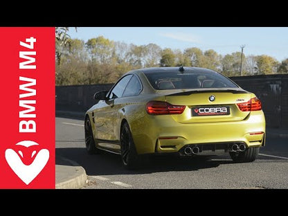 Cobra Sport BMW M3 (F80) & M4 (F82) 3" Valved Primary Cat Back Performance Exhaust