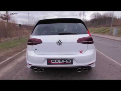 Cobra Sport VW Golf R (Mk7/Mk7.5) 2.0 TSI (5G) (12-18) Cat Back Performance Exhaust