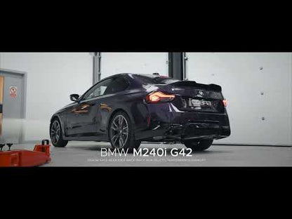 Cobra Sport BMW M240i (G42) (21>) Venom Race Rear Axle Back (Back Box Delete) Performance Exhaust