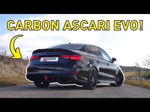 Système d'échappement PFL Cat-Back Scorpion pour Audi S3 2.0T 8V (berline)