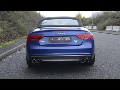 Cobra Sport Audi S5/Audi S4 3.0 TFSI (B8/8.5) Coupe & Cabriolet Rear Box Section Performance Exhaust