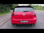 Cobra Sport VW Golf GTI Mk7 (Pre-Facelift) Quad Exit Turbo-Back Exhaust System