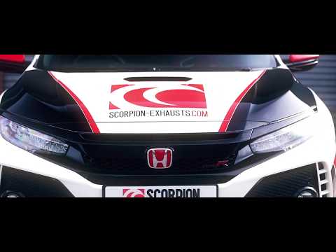 Scorpion Honda Civic Type R FK8 RHD Cat-Back Exhaust System