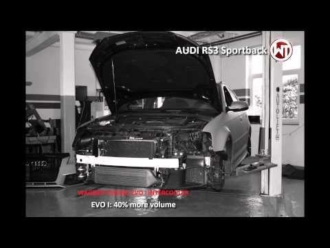 Kit échangeur de chaleur de compétition Wagner Tuning pour Audi TTRS 8J RS3 8P EVO1 Gen.2 