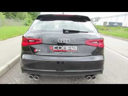 Cobra Sport Audi S3 (8V) 3 Door (13-17) Non-Valved Cat Back Performance Exhaust